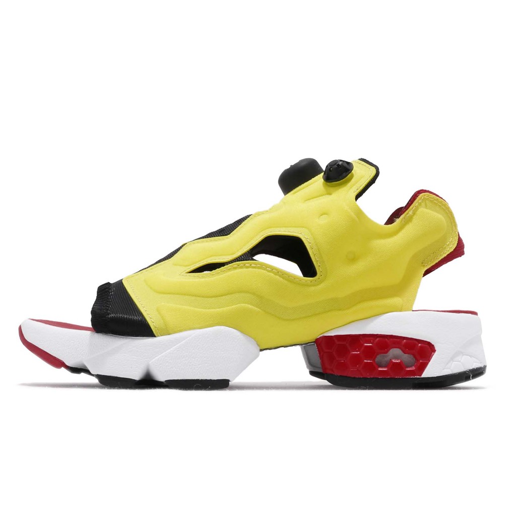 reebok insta pump fury mens yellow