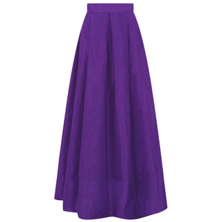 lilac long skirt