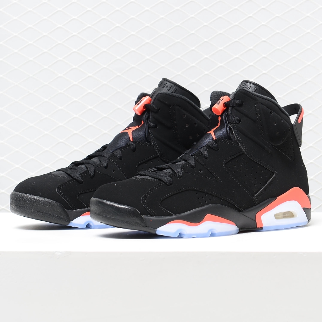 aj6 black red