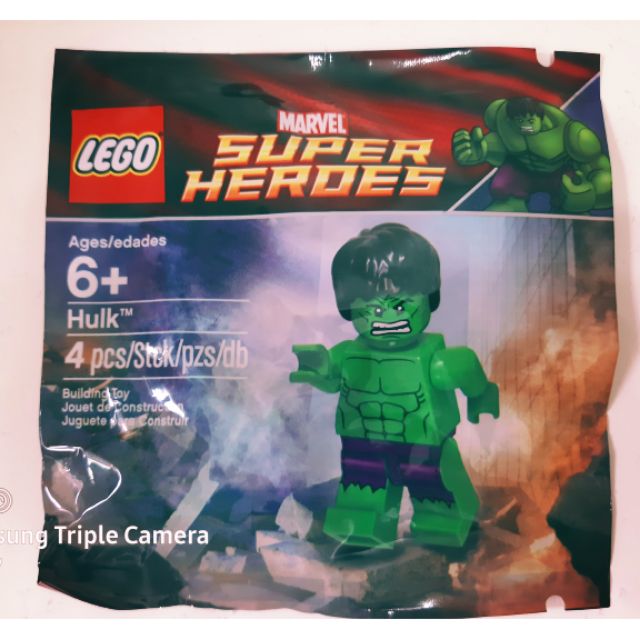 lego hulk minifigure