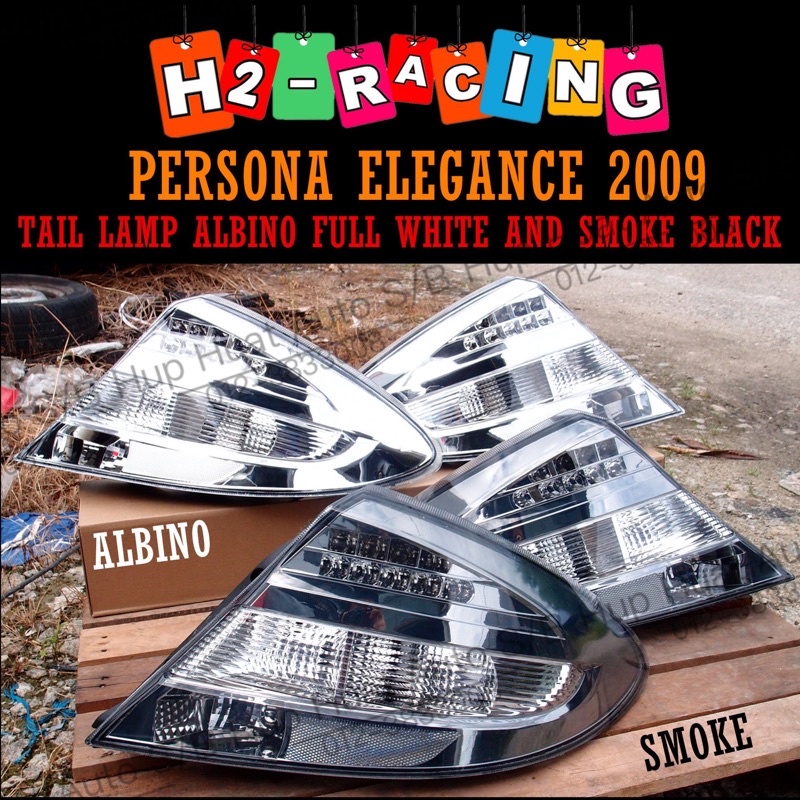 PERSONA ELEGANCE TAIL LAMP (ALBINO) LED GEN2 04 TAIL LAMP LAMPU