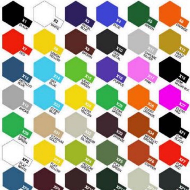 Tamiya color enamel paint X1 to X20 colour Shopee Malaysia