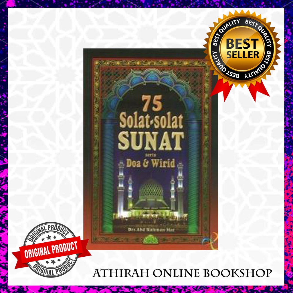Ready Stock Buku 75 Solat Solat Sunat Serta Doa And Wirid Best Seller Shopee Malaysia 