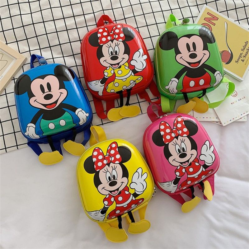 Schoolbag Childrens Hard Shell Anime Collection Kids Kindergarten Cartoon Girls Boys Backpacks