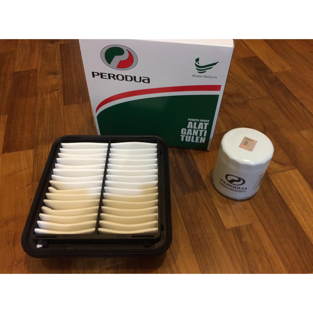 ORIGINAL PERODUA AIR FILTER + OIL FILTER for PERODUA 