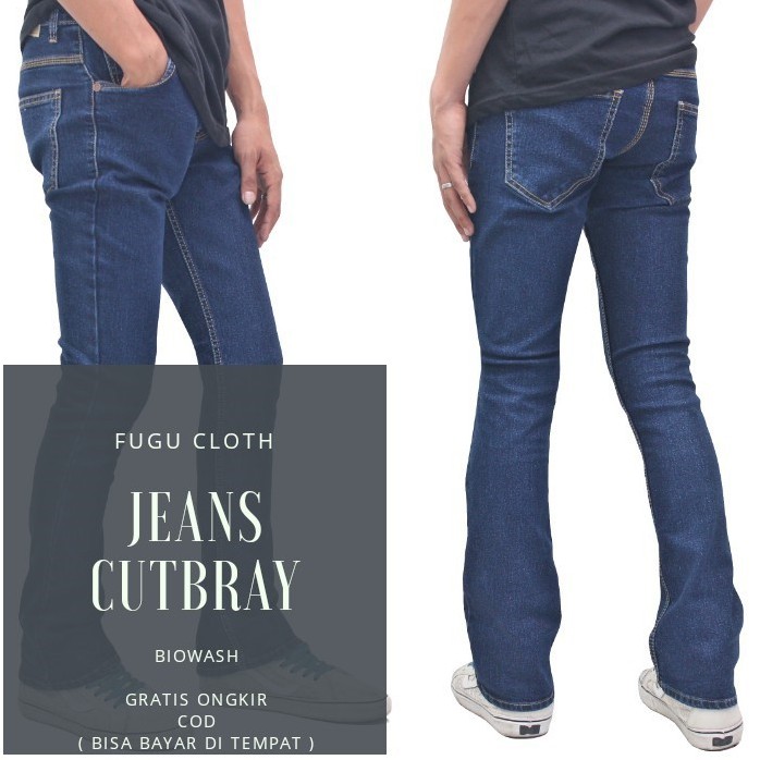 bootcut skinny fit jeans