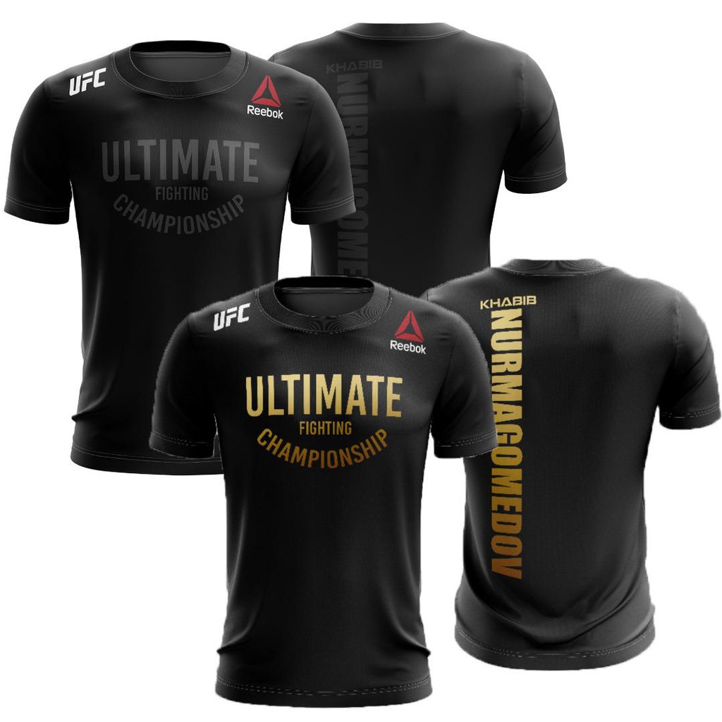 UFC x KHABIB TShirt Microfiber Ultimate Fighting Championship Khabib