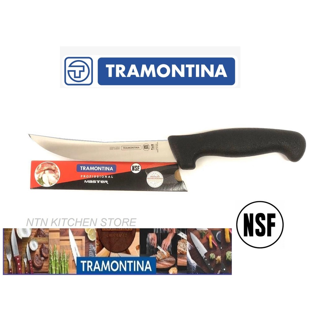 TRAMONTINA CHURRASCO BLACK 6 BONING KNIFE