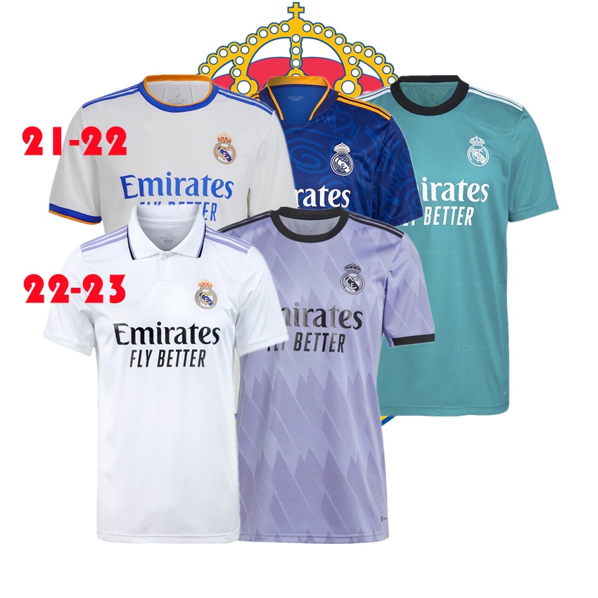 Premium Quality] Real Madrid Away Kit 2021-22 - Footballmonk