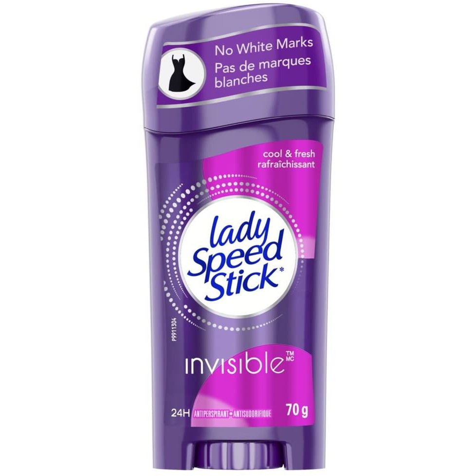 Lady Speed Stick Invisible Cool & Fresh Deodorant Roller 24 Hours 70g ...