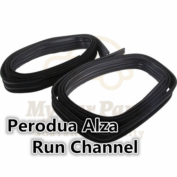 Perodua Alza Run Channel Getah Cermin Pintu Shopee Malaysia