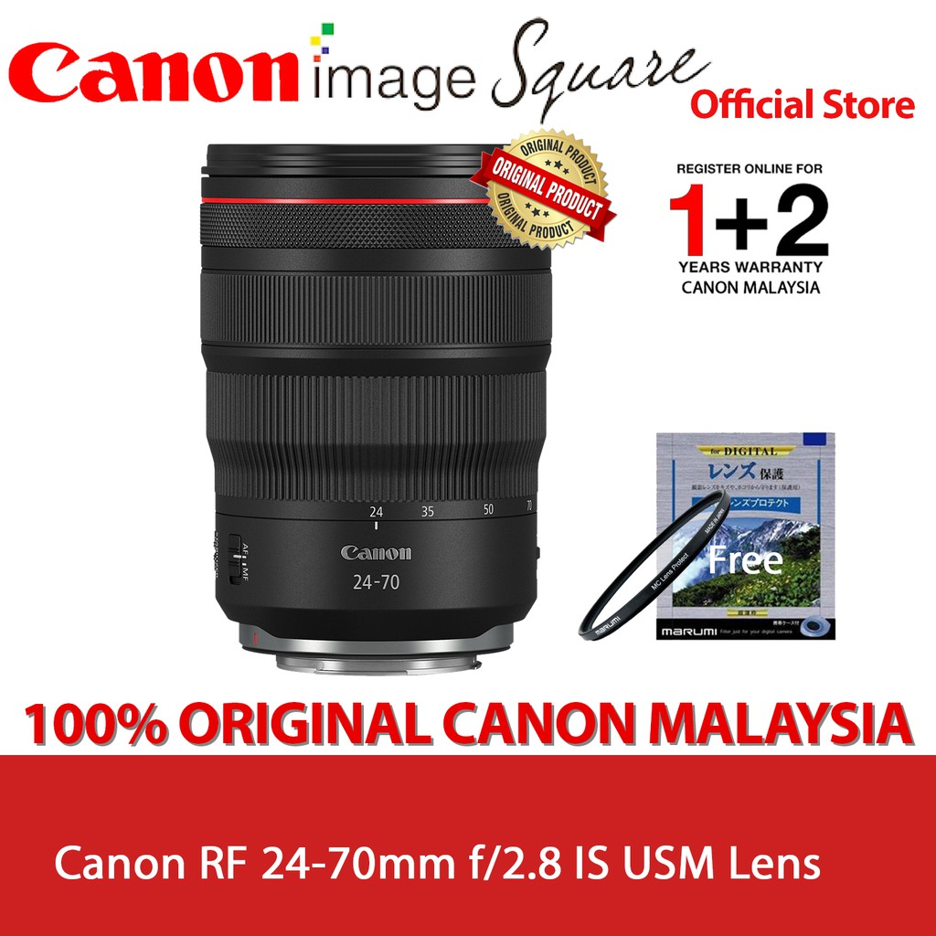 Canon RF 24-70mm f2.8L IS USM (Canon Malaysia 3 Years Warranty ) RF24-70mm