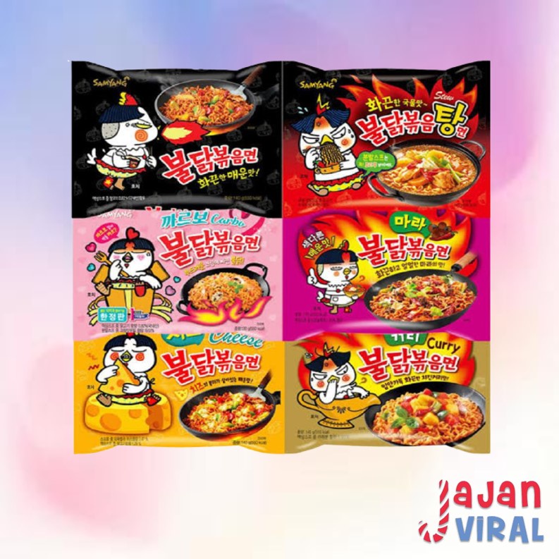 SAMYANG HALAL RAMEN LOOSE PACK 1PCS (BOLEH PILIH FLAVOR) | Shopee Malaysia