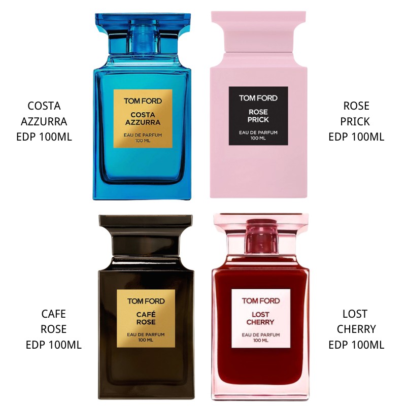 Tom Ford Costa Azzurra/Rose Prick/Cafe Rose/Lost Cherry EDP 50ML/100ML  unisex perfume | Shopee Malaysia