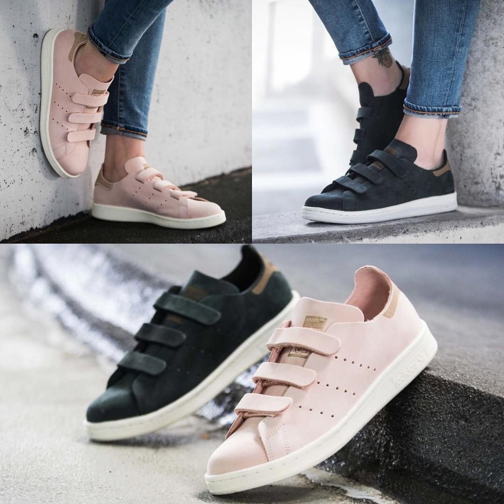 Adidas Stan Smith OP CF W (Vapour Pink /Core Black) | Shopee Malaysia