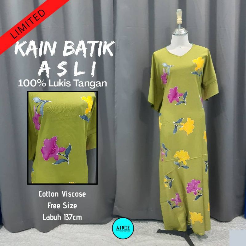 Kaftan batik Cotton Viscose | Shopee Malaysia