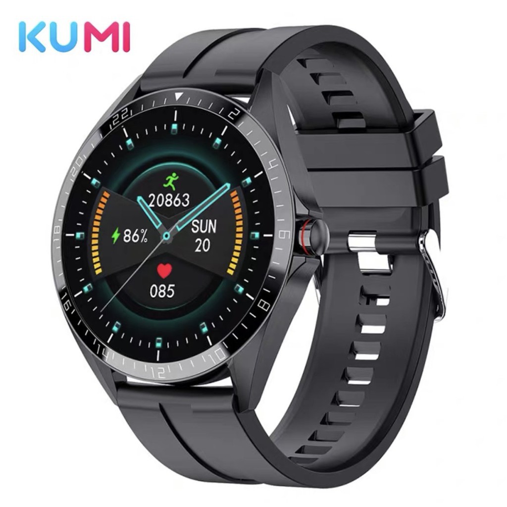 KUMI GW16T 1.3 inch Smart Watch Sport Tracker Touch Screen Smartwatch ENGLISH GLOBAL VERSION [WARRANTY 1 YEAR]