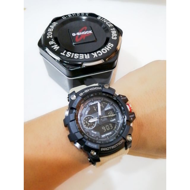 G shock resist wr20bar since online 1983