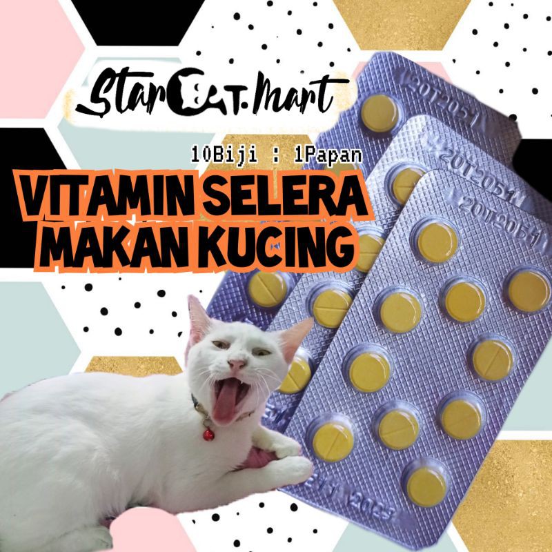 Ready Stock 10biji Vitamin Selera Makan Kucing Ubat Selera Makan Kucing Selera Makan Kucing Vitamin Kucing Shopee Malaysia