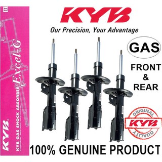 Nissan X Trail T30 01 08 Kyb Kayaba Absorber Front Rear Gas 4 Pcs Shopee Malaysia
