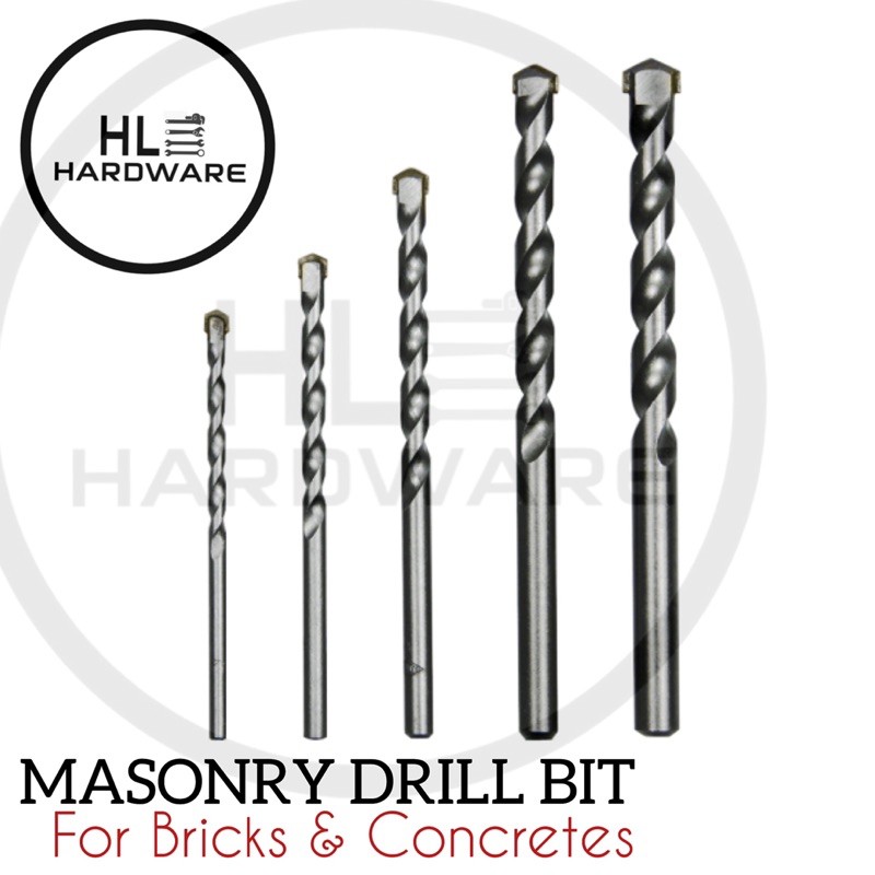 Mansory Drill Bit Mata Dril Tebuk Simen Mata Tebuk Dinding Bata Kontrit Mansory Drill Bit For Wall