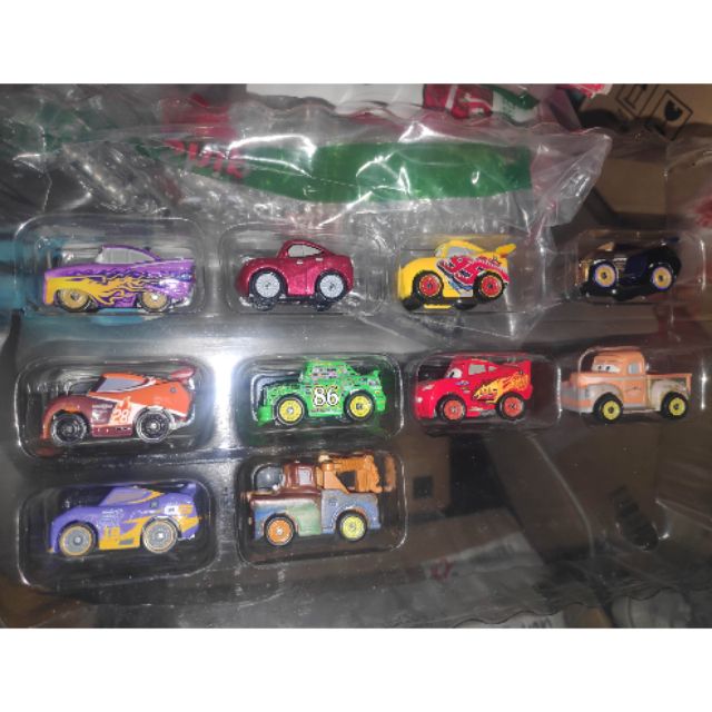 cars mini racers 10 pack