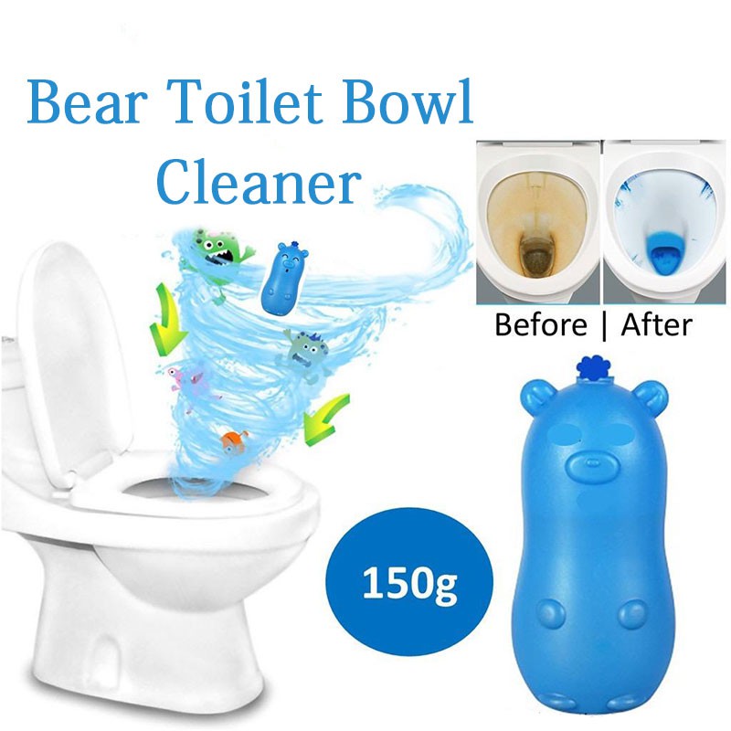 Foaming Aromatic Bleach Toilet Bowl Tank Cleaner Blue Flush Deodorant ...