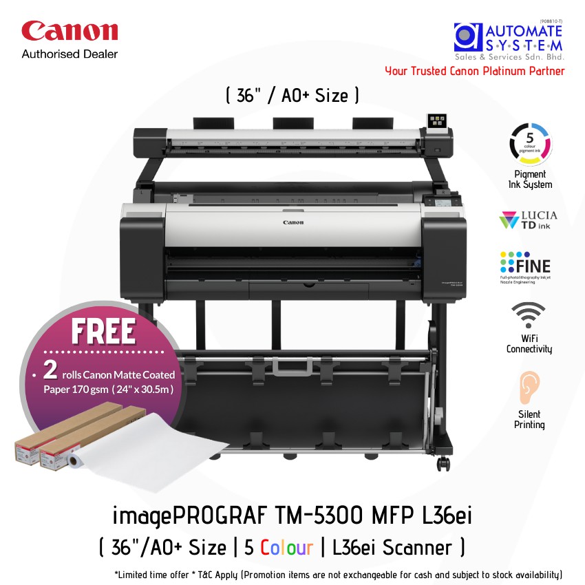 canon tm 5300 price