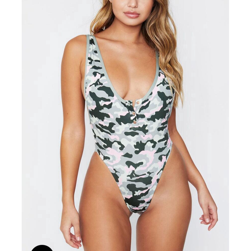 camouflage monokini