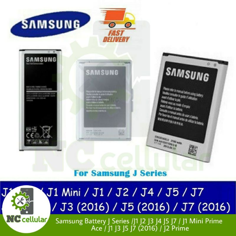 Samsung Battery J Series J1 J2 J3 J4 J5 J7 J1 Mini Prime Ace J1 J3 J5 J7 16 J2 Prime Pro Shopee Malaysia