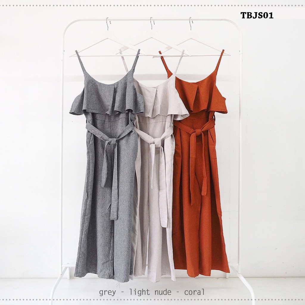 SPECIAL DISCOUNT Jumpsuit Women's Long Pants Double Layer Casual Formal Bathing Suit TBJS01