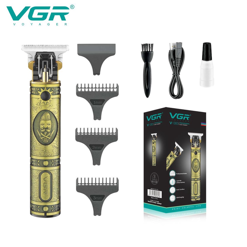 VGR Professional Hair Clipper V- 085 Hair Electric Hair Trimmer Personal Care Barber Trimmer For Men Cutting Machine