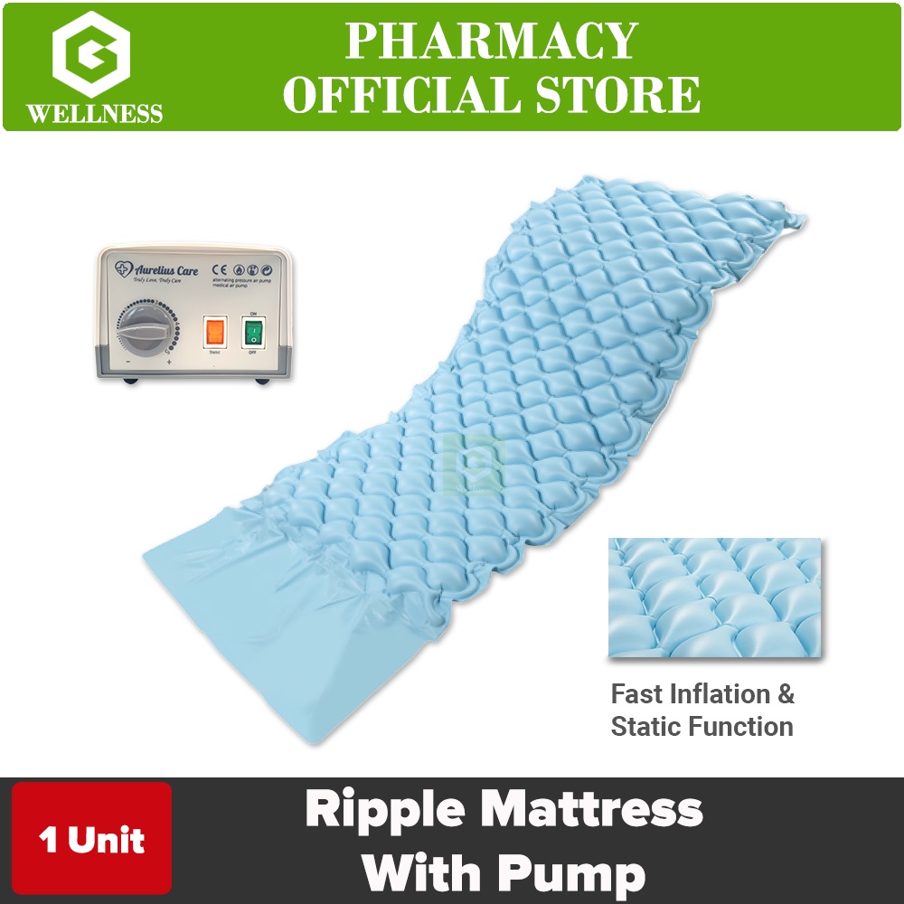 Aurelius Ripple Mattress With Pump Stroke Bed Bedsore 1 Year Warranty