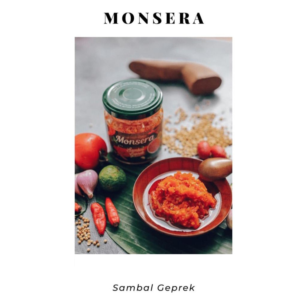 Monsera Sambal Geprek 185g Shopee Malaysia