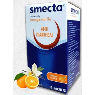 Smecta Antidiarrheals Orange Vanilla Flavour 3g 12 S Shopee Malaysia