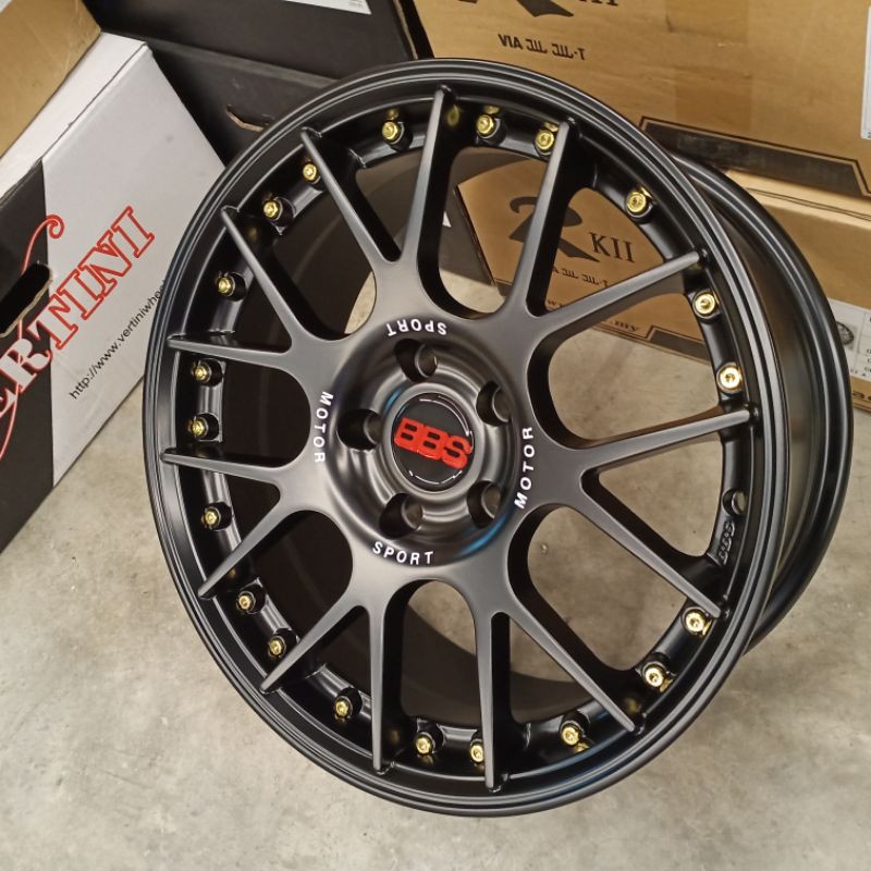 New Sport Rim 17 Inch Bbs Design 1pcs 5x114 3 Civic Elantra