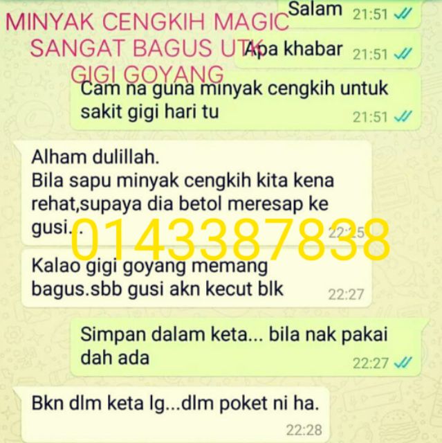 Ubat Sakit Gigi Berlubang Gusi Bengkak Bernanah Ulser Clove Oil Minyak Cengkih Shopee Malaysia