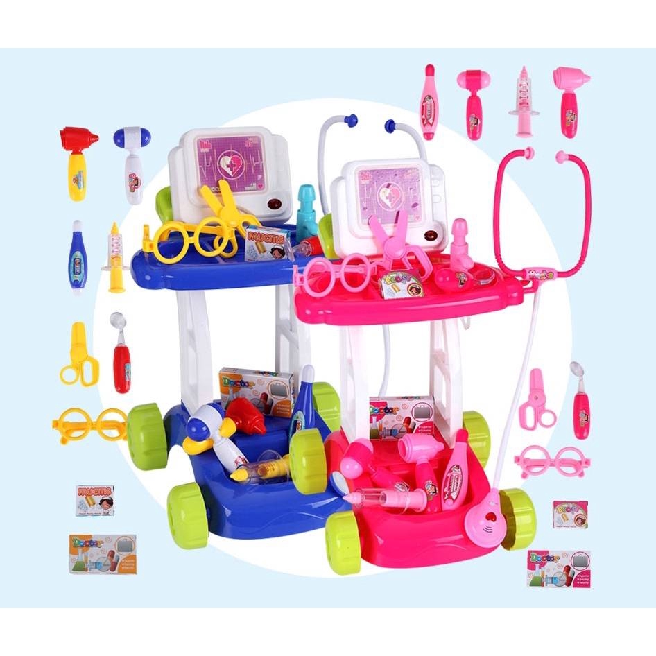 doctor playset trolley