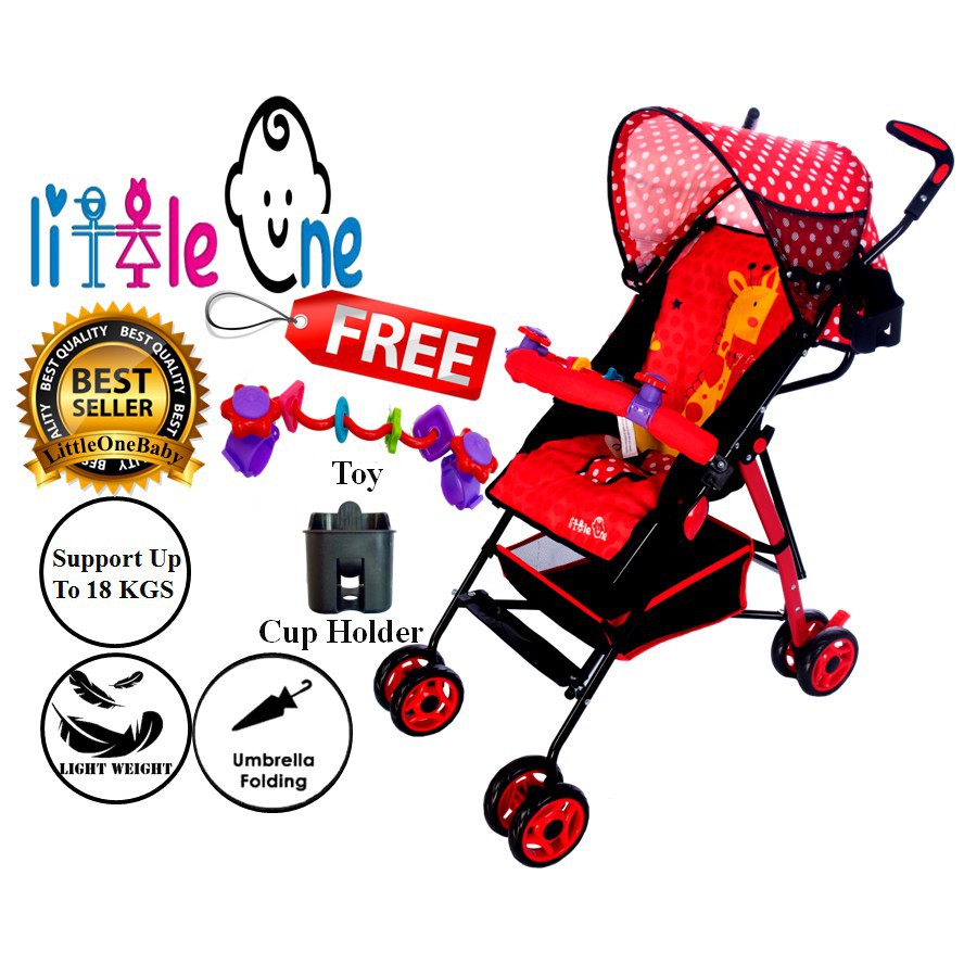 little one easy fold stroller
