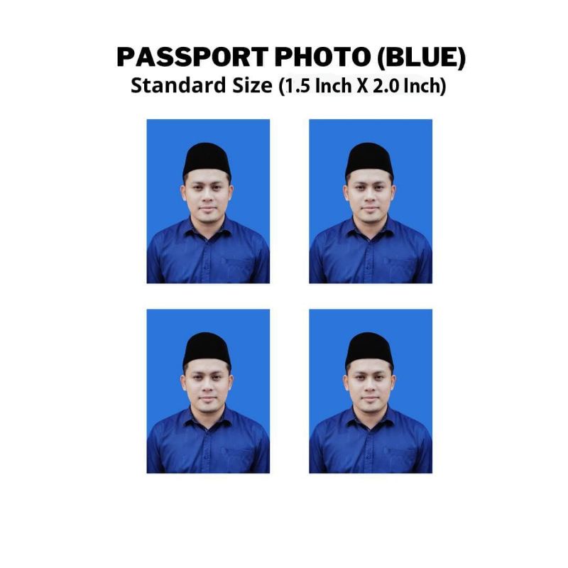 Ukuran gambar passport