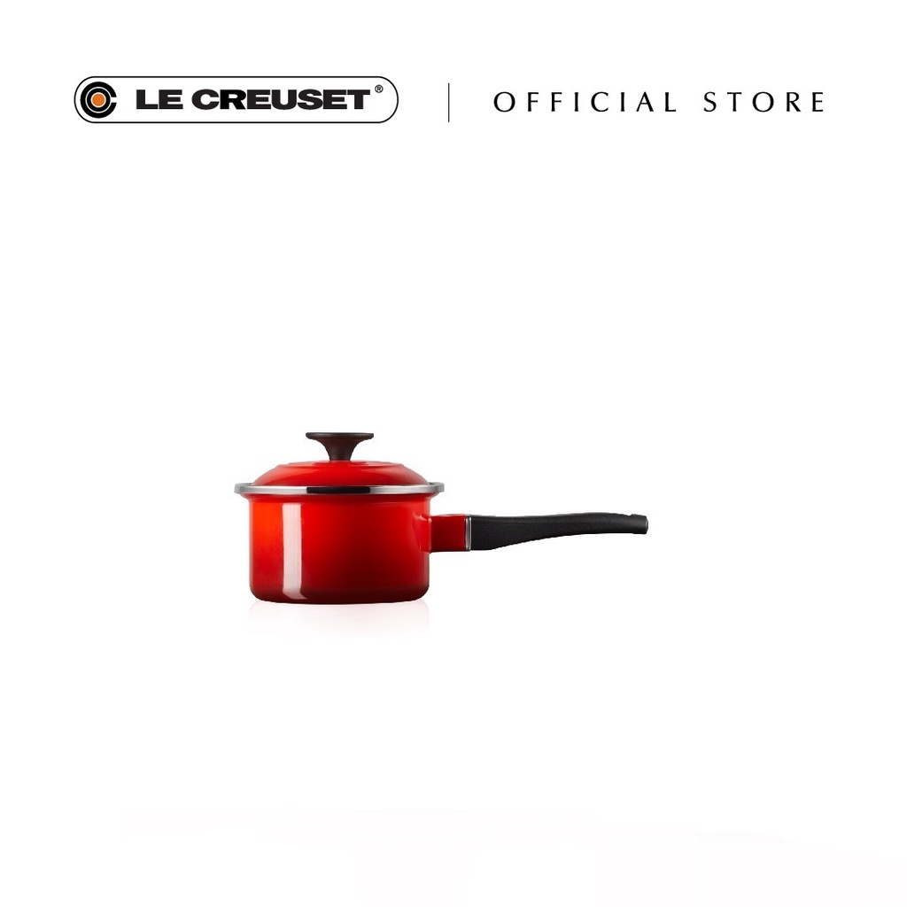 Le Creuset EOS Saucepan 14cm Cherry Red Shopee Malaysia