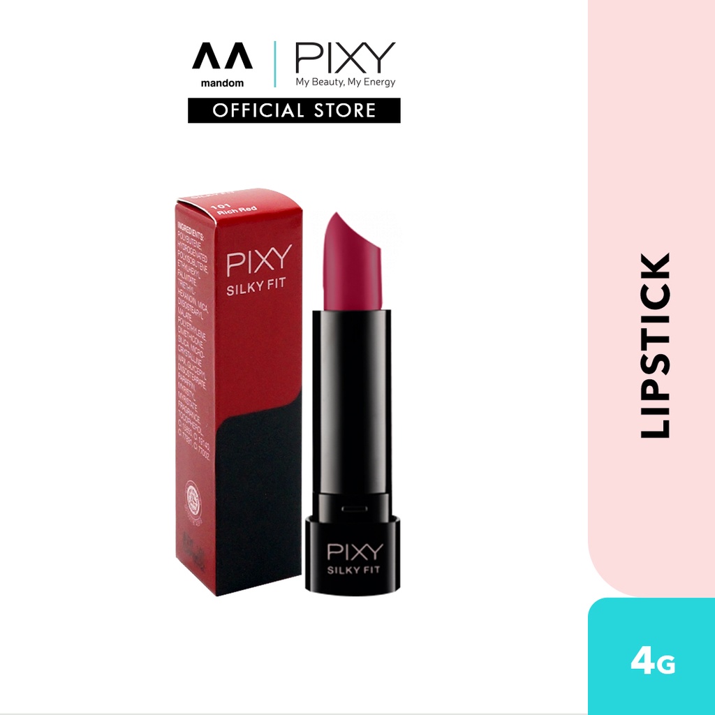 *Expiry Mar 2023 PIXY Silky Fit Lipstick 4g (lipstick, lipstick cream