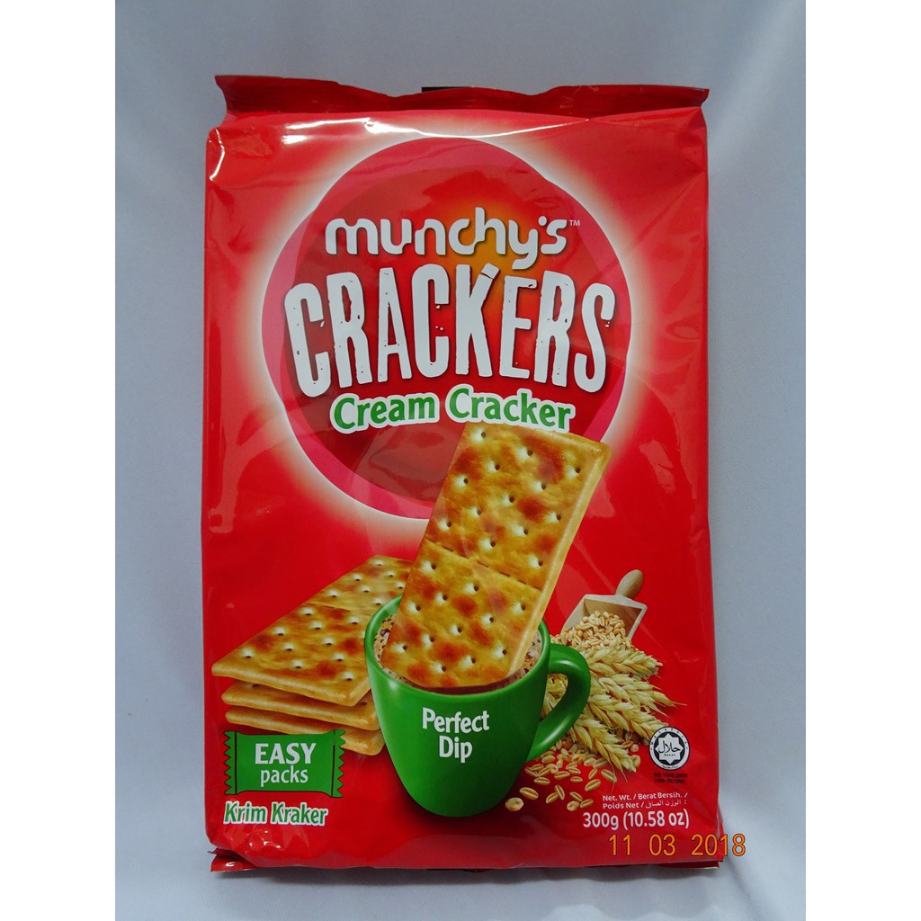 12 Packs Munchy's Cream Crackers Biscuit (READY STOCKS LARGEST ...