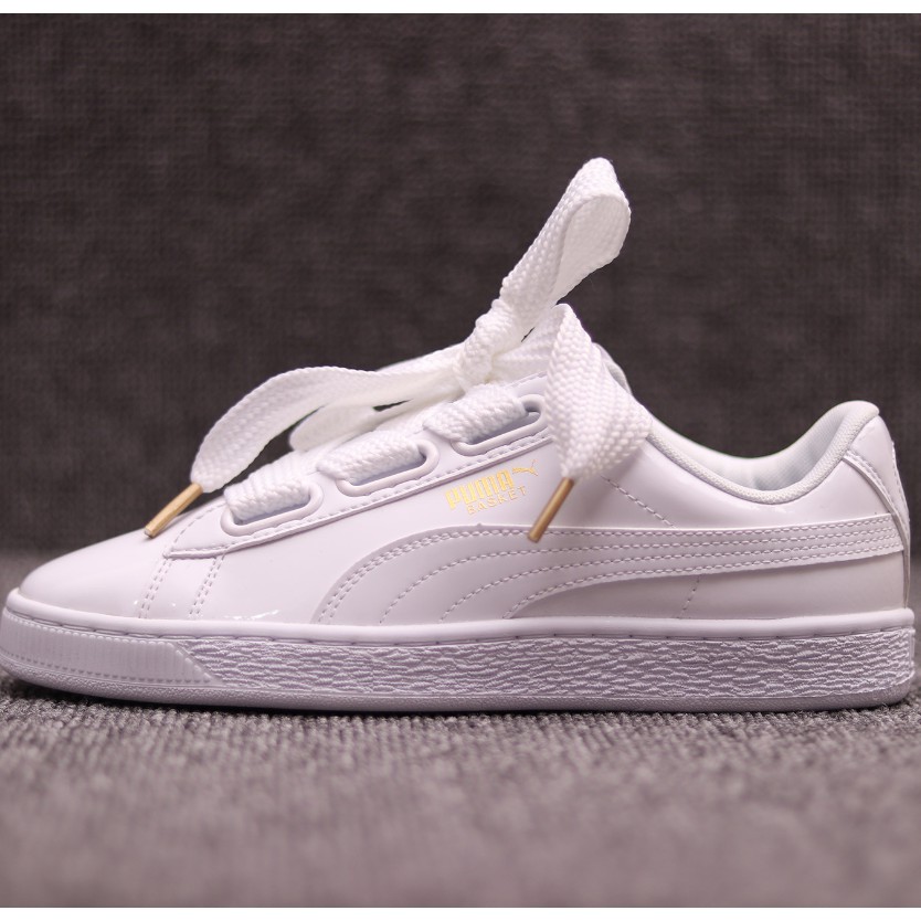 Puma Suede Basket Heart Women's Shoes 