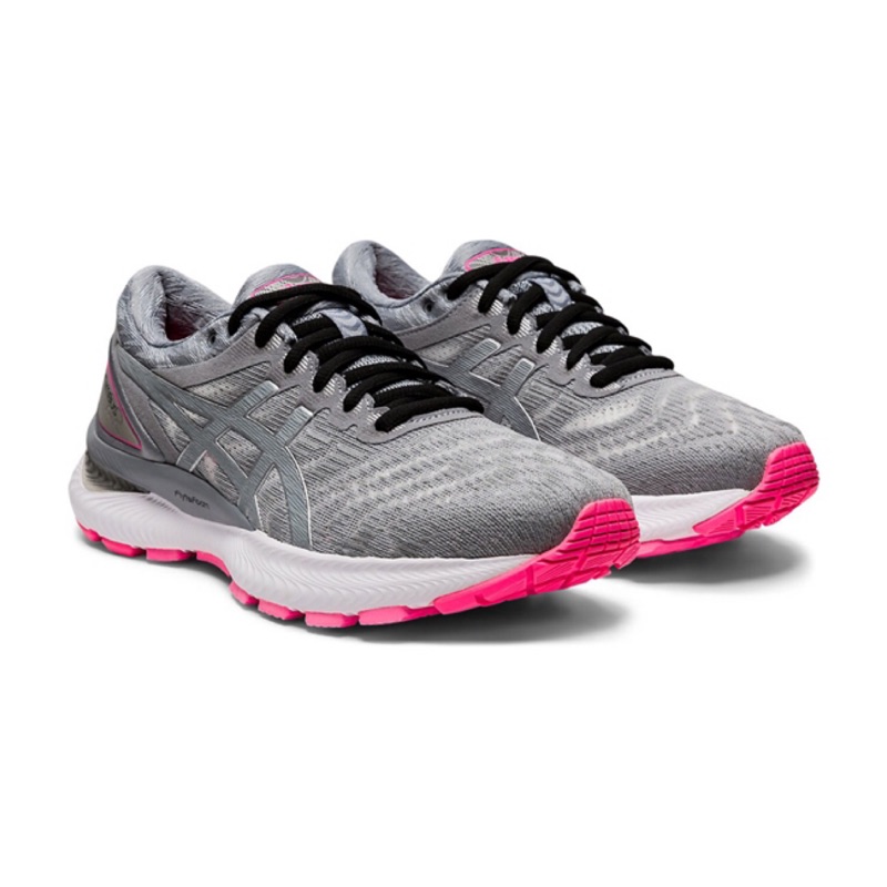 asics gel nimbus grey pink