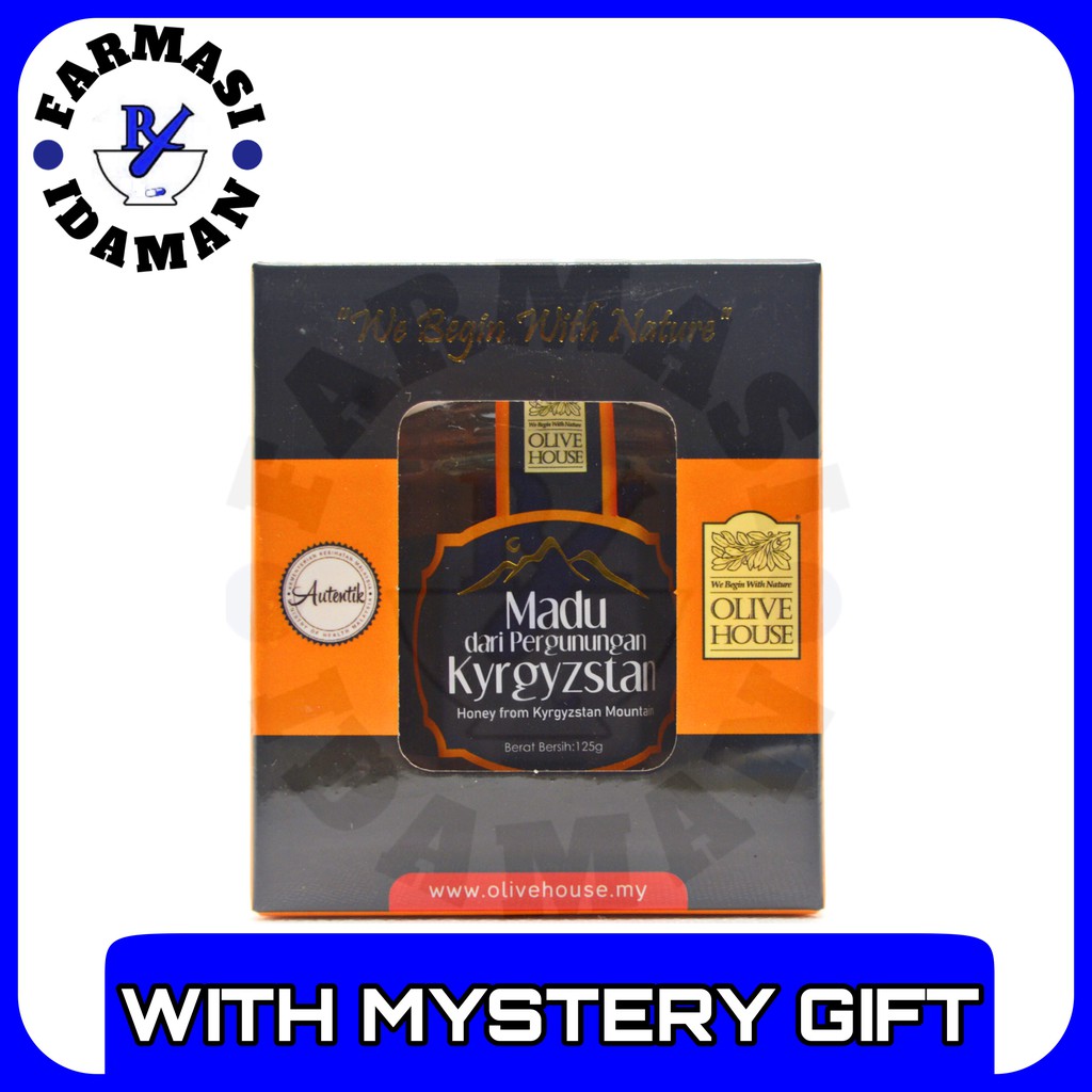 New Stock Olive House Madu Dari Pergunungan Kyrgyztan 125g Shopee Malaysia