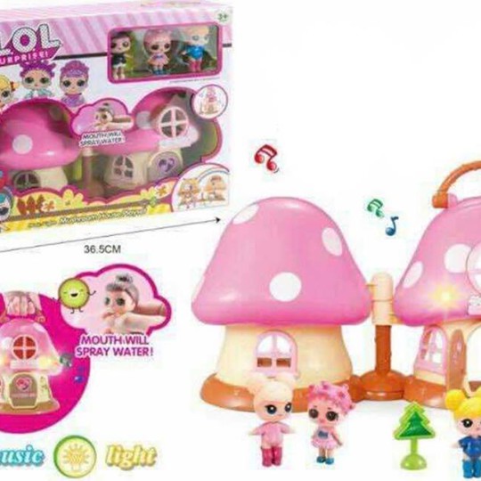 doll set house game