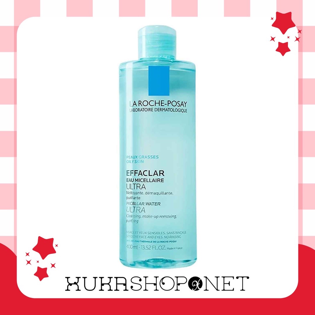 (XUKA Shop) La Roche Posay Effaclar Eau Micellaire Ultra Makeup Remover