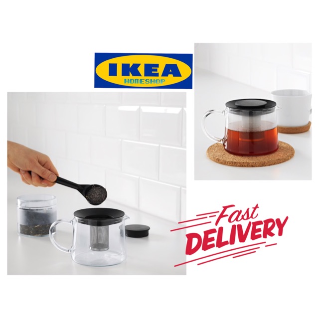 IKEA RIKLIG Teapot 0.6l1.5l Shopee Malaysia
