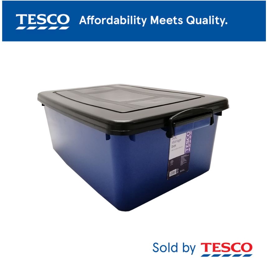 TESCO STORAGE BOX 50L M8725SC Shopee Malaysia